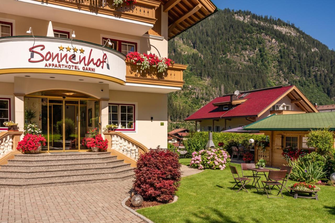 Apparthotel Sonnenhof Mayrhofen Exteriér fotografie