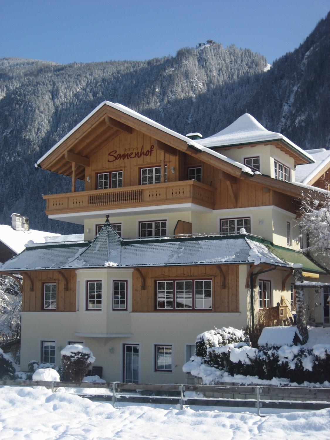 Apparthotel Sonnenhof Mayrhofen Exteriér fotografie